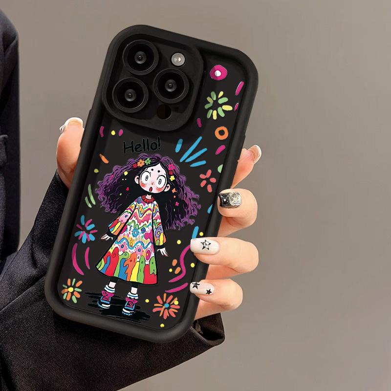 

Чехол для телефона iPhone 11 13 12 14 15 16 Pro Max XR XS Samsung A15 A55 A05 Redmi 12 13C OPPO A16 A18 A60 Reno 11 Vivo Y17S Y12 infinix note 40 smart 8 Xiaomi Poco M6 Pro 4G чёрный