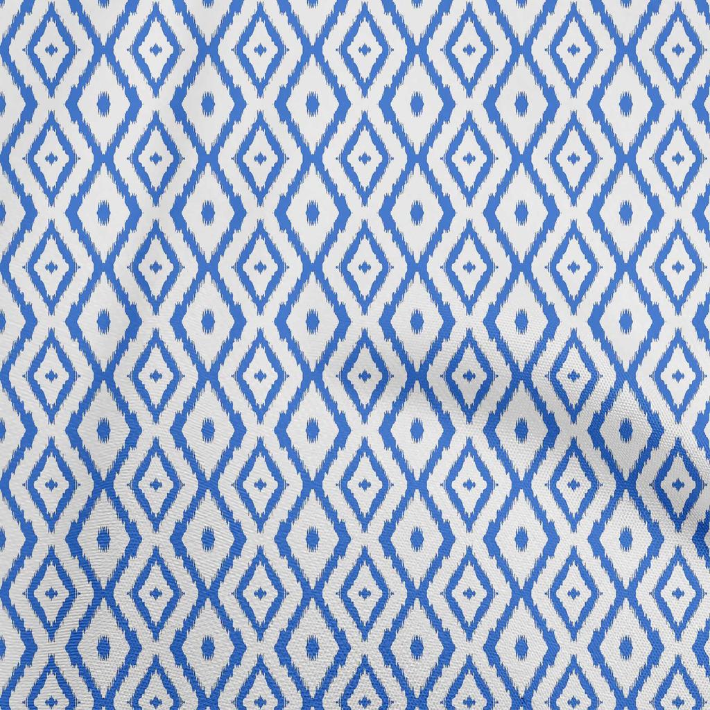 oneOone Cotton Poplin Black Fabric Ikat Sewing Craft Projects Fabric Prints By Yard 42 Inch