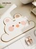 Non-Slip Entrance Mat Bathroom Toilet Household Door Absorbent Mat Non-Slip Diatom Mud Quick-Drying Foot Mat