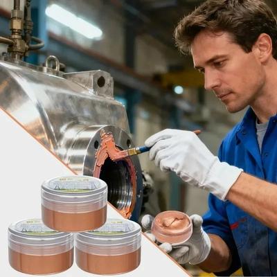 Copper Conductive Grease Paste Anti-Corrosion Electrical Contact Grease for Battery Terminals Automotive Connectors PCB Repair