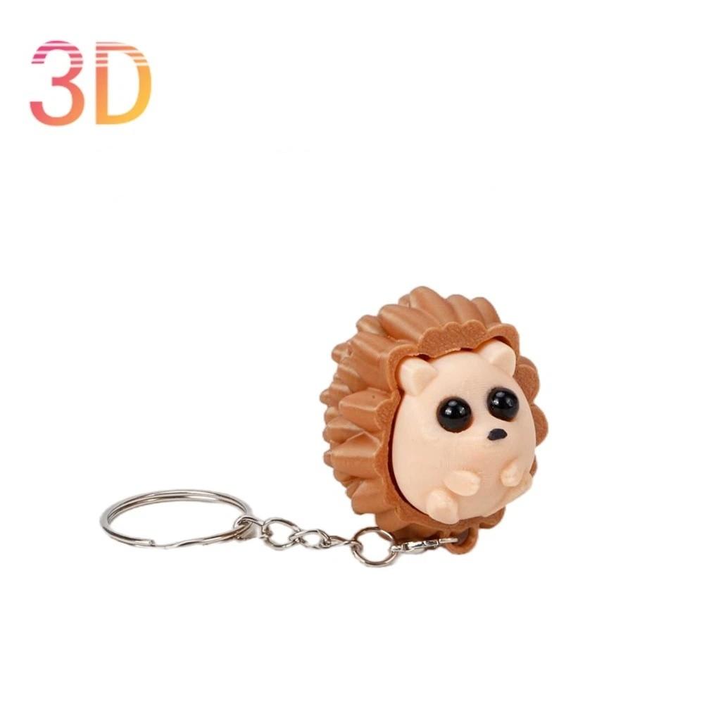 Portable Click Press Toy 3D Printing Keychain Pendant Fun Cartoon Decor  Busy Work