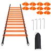 Agility Ladder Speed Training for Football & Basketball - Jump, Grid, Soft Rope, Footwork