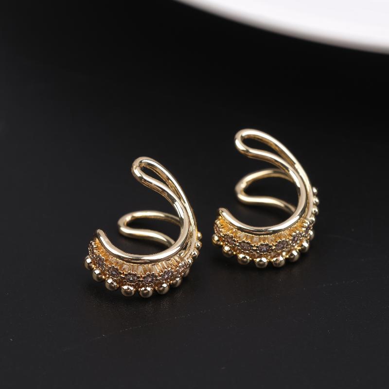 2Pcs Adjustable Clip-On Earrings Ear Cuffs Non Piercing Ear Corrector For Prominent Ears Jewelry Gifts