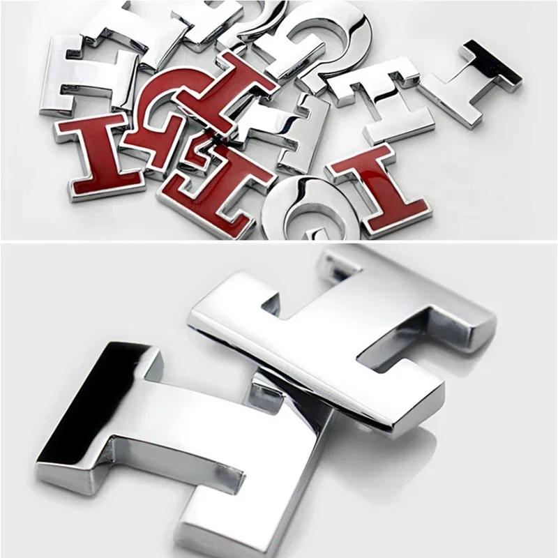 hijk1 1Pcs 3D Metal Car Badge Stickers Logo Decal Accessories For VW GTI Polo Golf Passat Tiguan Arteon Touareg Taigo Caddy Jetta Beet