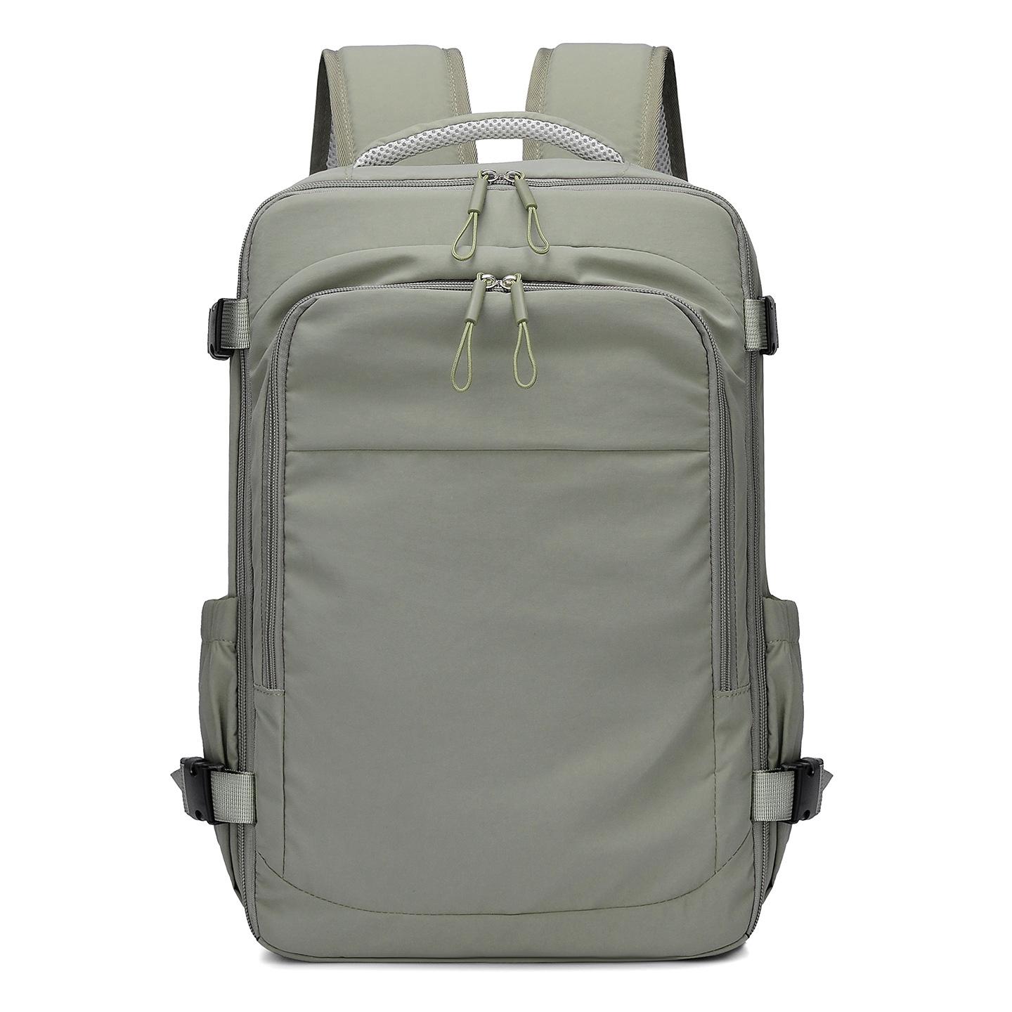 

Double Shoulder Women S Large Capacity Casual Computer Bag Fashion Versatile Anti-Splashing Light Backpack Daily Commuting зелений