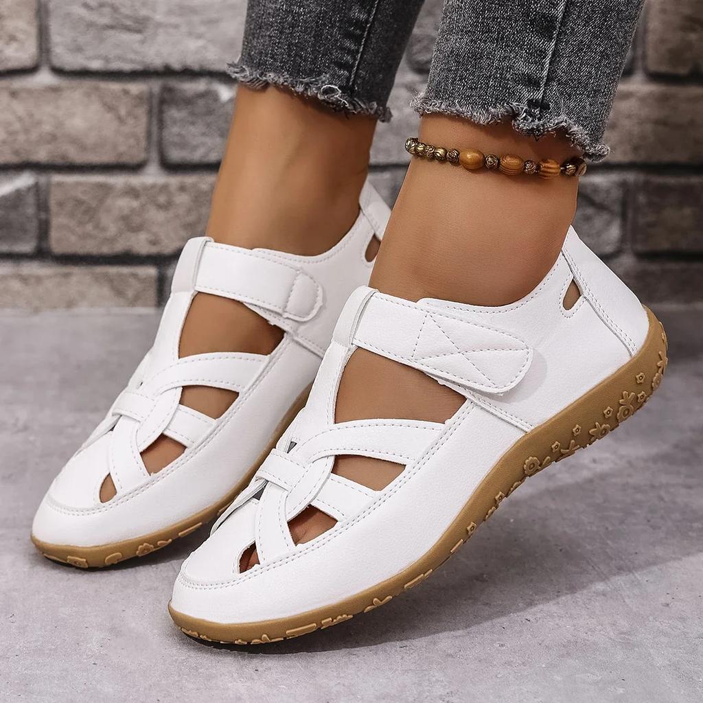Fashion 2025 New Summer Women Sandals Comfortable Platform Walking Sandals Covered Toe Beach Shoes Woman Fashion Casual Shoes for Women