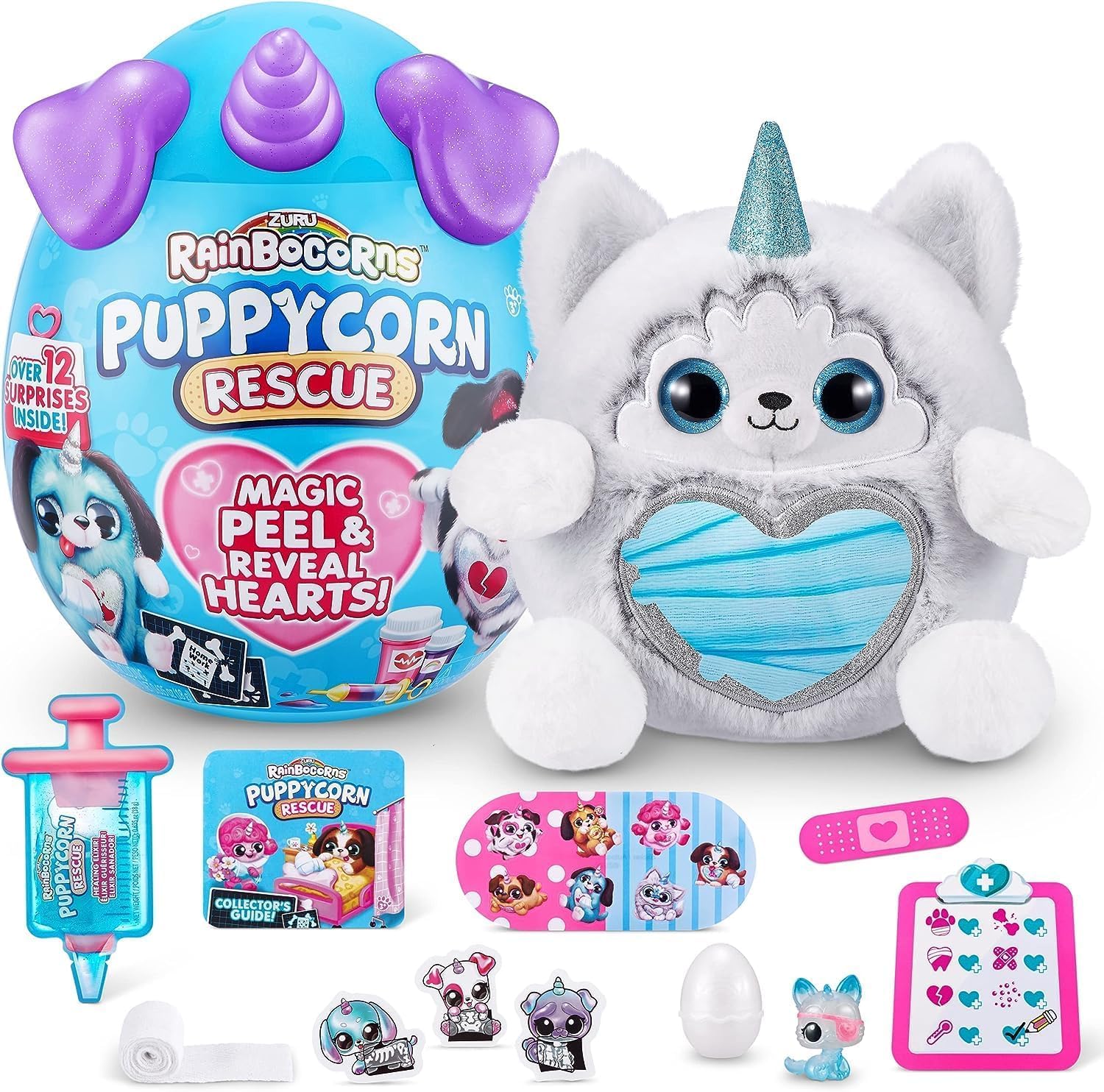 

Плюшевая игрушка Rainbocorns Puppycorn Puppy Surprise Egg (Хаски) [Использовал]