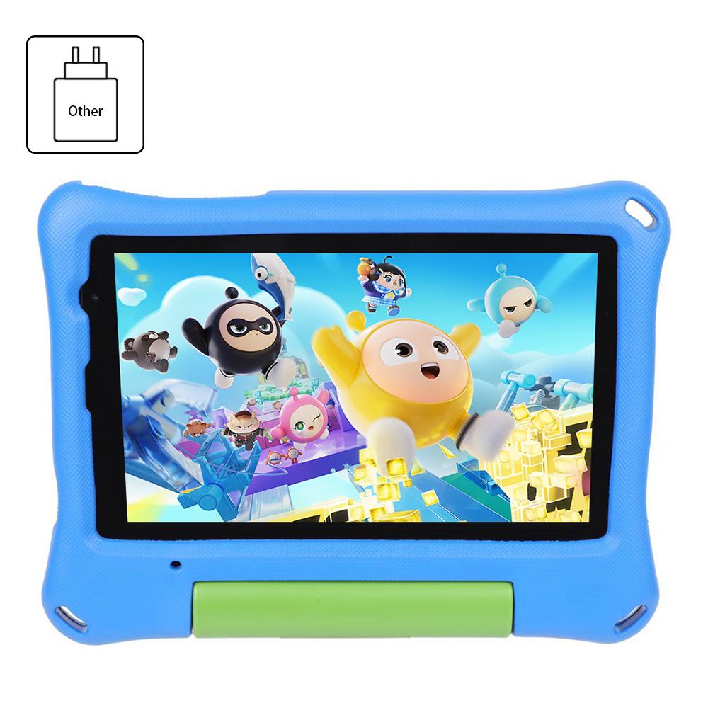 G-tab T7 Pro Kids Tablet, 7 inch 1024*600 IPS Screen, Android 14, 1.5GHz Quad-core CPU, 4GB RAM (2GB +2GB Expansion) 64GB ROM