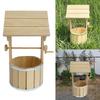 1/12 Miniature Well Model Figurine With Working Water Pump For Dollhouse Landscape Decoration And Creative Craft Project