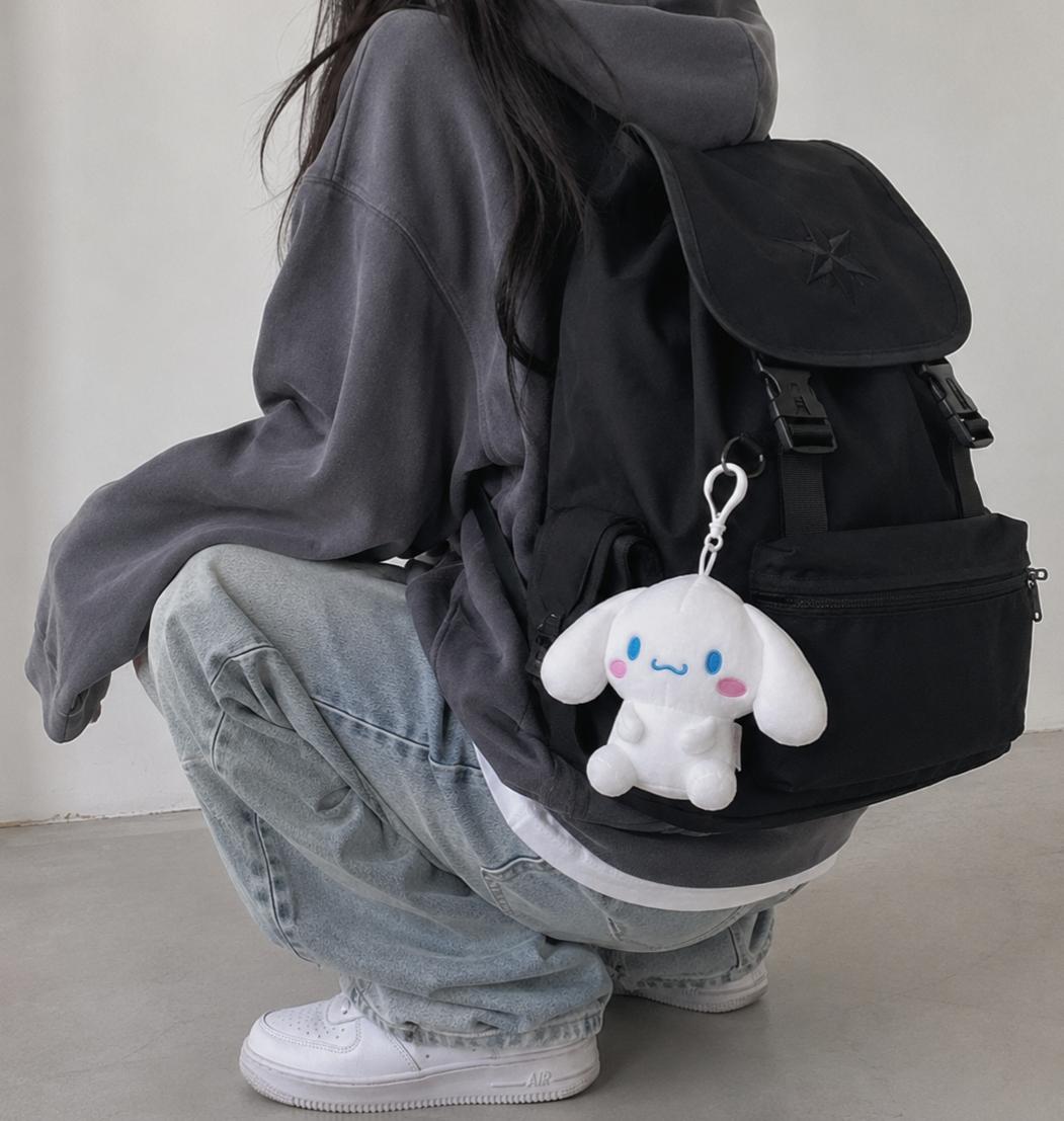 Daiso Корея Sanrio Киннаморолл Мини Плюшевый Брелок 1EA