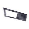 2Pcs Car Interior Dashboard Panel Covers Trims Frames LHD Fit for Mazda 3 2010 2011 2012 2013 Black Carbon Fiber