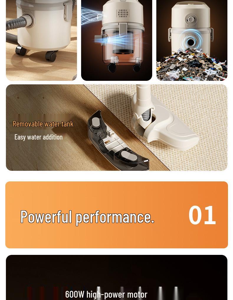 Multi-functional Wet Dry Blower Vacuum Cleaner for Home & Car Cleaning