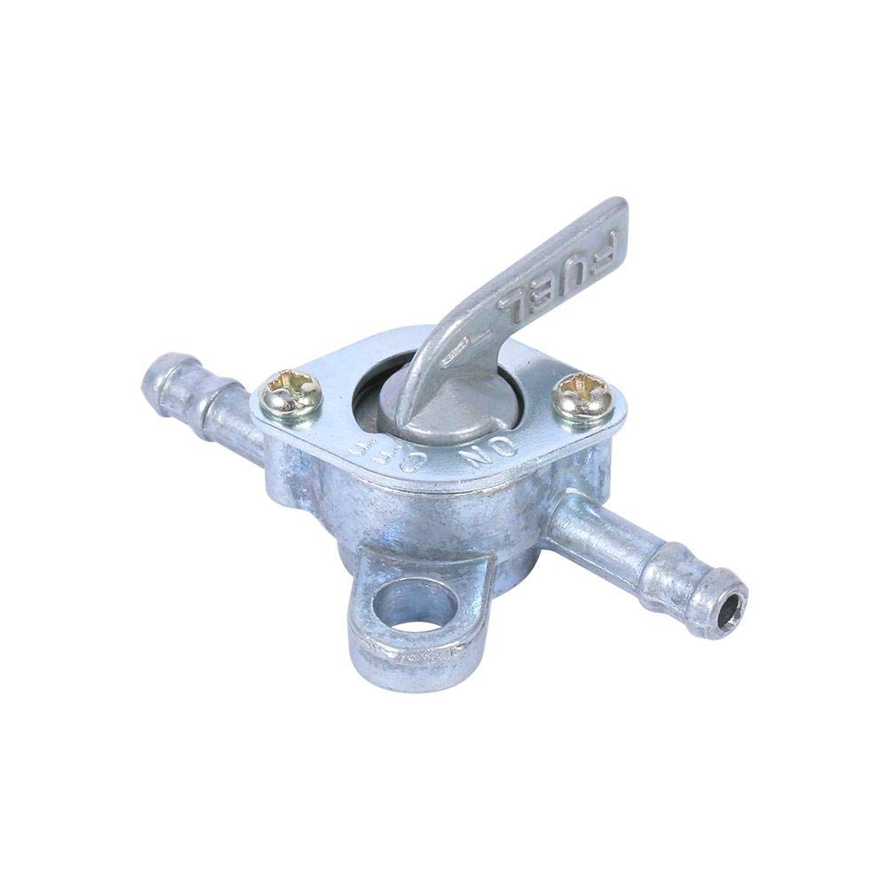 Motorcycle Fuel Switch Fuel Cock Fuel Filter 90 Degree Rotation ON OFF Switch for