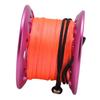 15m Cable Scuba Diving Reel Aviation Aluminum Diving Line Reel with Double Ended Hook for Outdoor Boating Marine