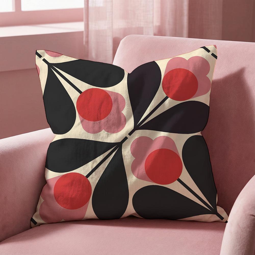 Aesthetic Art OOrla Kiely Cushion Cover MultiScene Pillow Cover for Home Car Reversible Soft Durable for Daily Use