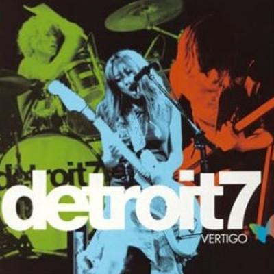 CD DETROIT 7  VERTIGO POCE5570 Rudie  Records 2003 Japan Rock Used