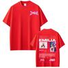 Emilia Mernes MP3 Tour Tshirts Men Women Fashion Hip Hop Oversized T Shirt Comfort Cotton Short Sleeve Tshirt Streetwear