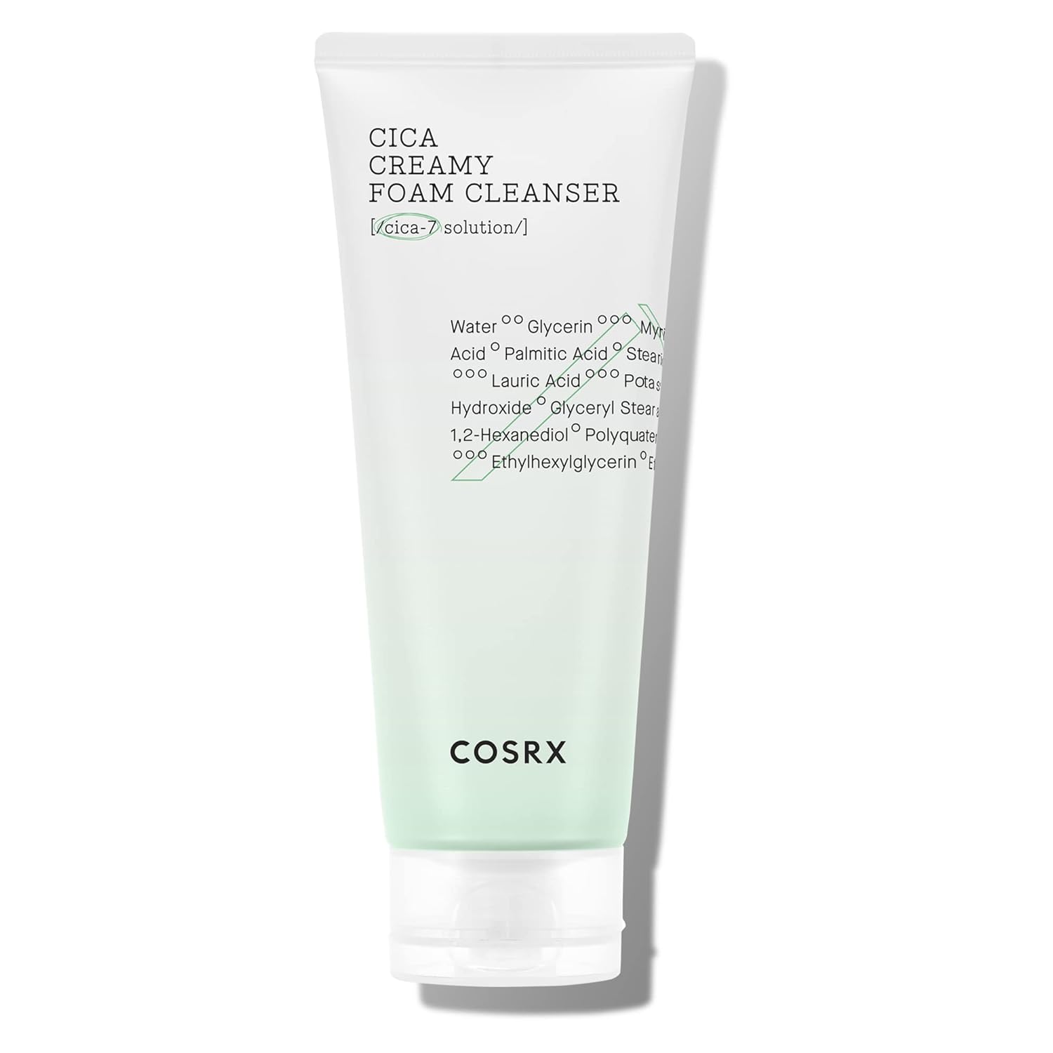 

COSRX Pure Fit Cica Creamy Foam Cleanser 150ml facial wash cleansing skincare basic cosmetics