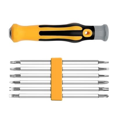 7pcs Security Tamper Proof Magnetic Screwdriver Drill Bits Hex Torx Flat-Head
