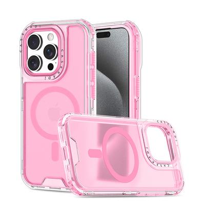 Bunte magnetische Handyhülle der zweiten Generation für IPhone16 Pro Max für IP16pro Hautgefühl TPU