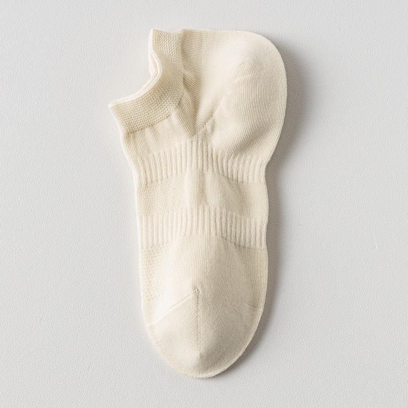 Women's Japanese Style Low-Cut Seamless Mesh Socks - Breathable, Non-Slip Summer Short Socks