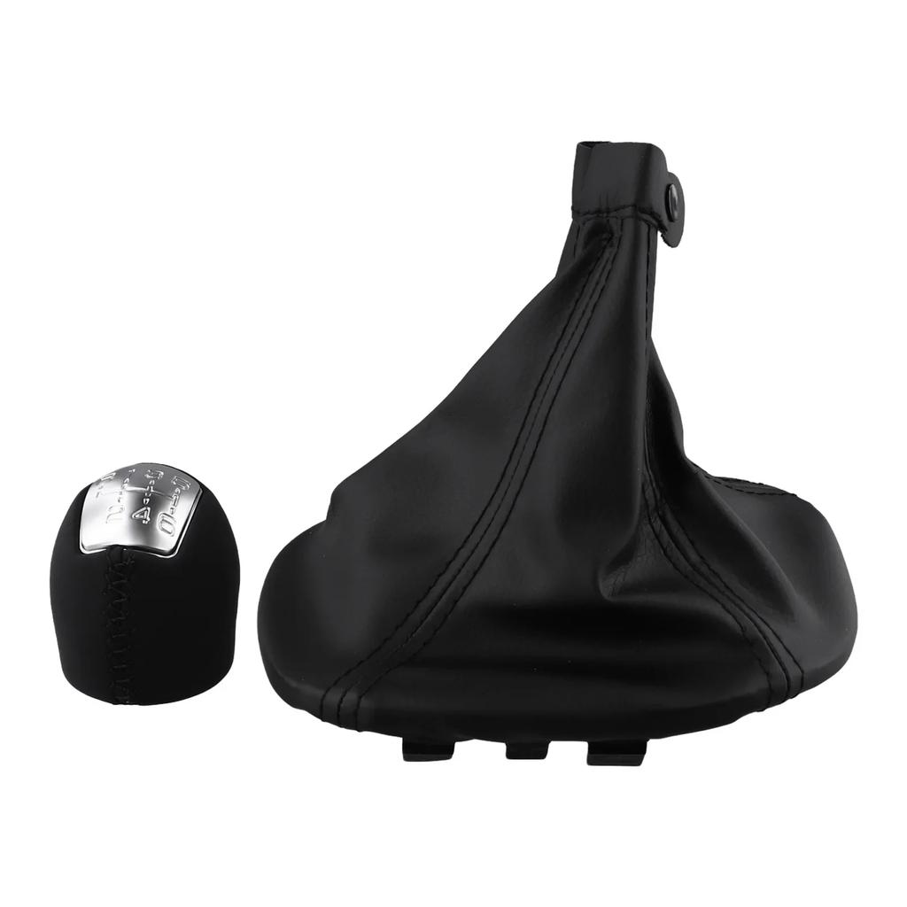 Shift Knob Replacement 6 Speed Gear Shift Knob Car Interior ABS Plastic Appearance Shape Size High Universality Fitment