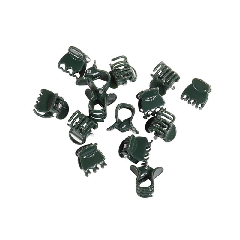 Garden Plant Orchid Clips 100Pcs Plant Clips Green Plant Orchid Support Clips Garden Orchid Clips For Supporting