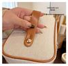 2024 Trendy Large-Capacity Metal Label Makeup Bag Organizer