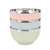 304 Stainless Steel Anti-Scald Drop-Resistant Rice and Soup Bowl for Home Use, Suitable for Adults and Children.