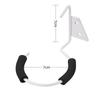 Hair Dryer Holder Iron Wall Mounted Organizer Drilling Stand Holder Rack Bathroom Shelf Storage Bathroom Accessory Wall Shelf