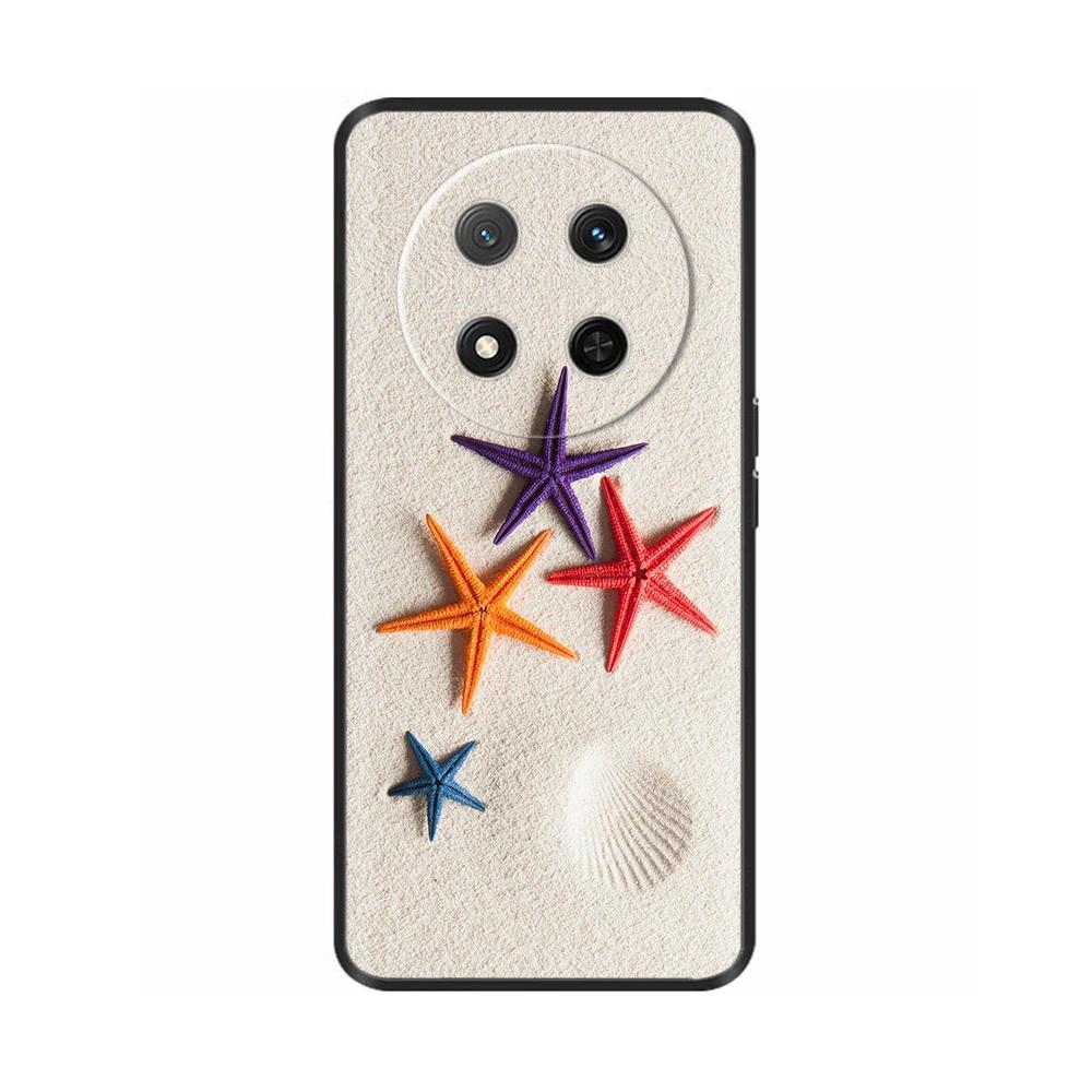 Für Honor Magic7 Lite 5G Hülle Blume Weiche Silikonhülle Für Coque Honor Magic7 Lite Hülle Magic 7 Handyhülle Magic7 Pro Schalen