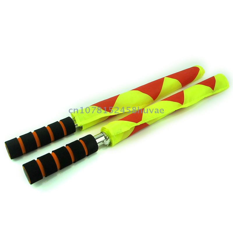 {MAX-66} 2 Pcs/set World Soccer Referee Flag Fair Play Sports Match Football Linesman Europe Flags Referee Equipment