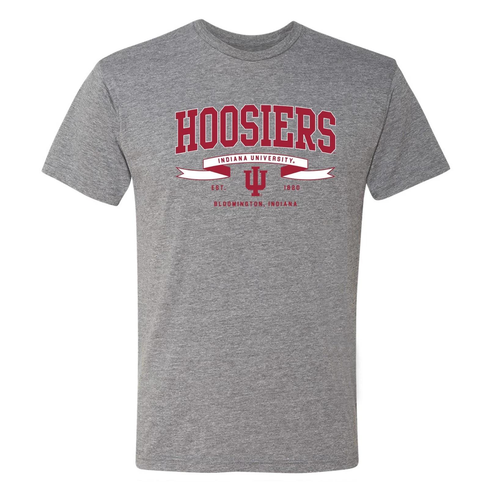 Indiana Ribbon Flight NLA Triblend T-Shirt - Premium Heather 2XL