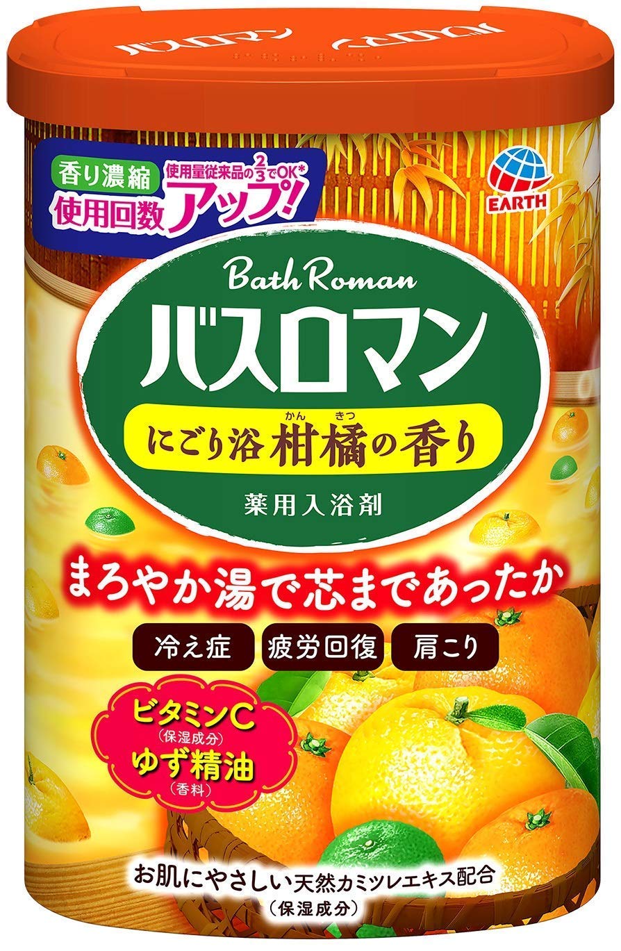 

Earth Pharmaceutical Bath Romance Соль для ванны Cloudy Bath с цитрусовым ароматом 600 г [квази-лекарство]