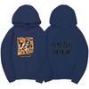 Haikyuu Karasuno High Volleyball Club Front Comic Characters Back Chinese Text Unisex Fleece Hoodie Anime Long Sleeve Pullover Sweatshirt