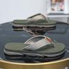 Fashion Crestar Summer Flatform Sandals For Men Outdoor Non-slip Beach Flip Flops Fashion New Soft Casual Home Slippers Bathroom Slides