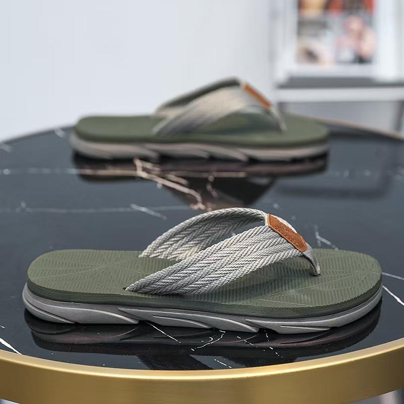 Mode Crestar Sommer Plateau Sandalen für Herren Outdoor Rutschfest Strand Zehensandalen Mode Neu Weich Lässig Hausschuhe Badezimmer Pantoletten