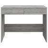 Desk Gray Sonoma 101x50x76.5 Cm Particleboard