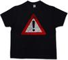 WAARSCHUWINGSSIGNALEN Kinderen Jongens kids boys T-shirt Symbool Logo Waarschuwing Gevaar Beperkt Gebied