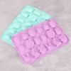 2025 new Easter 18 Cavity Silicone Cake Mold Reusable Easter Bunny Mold Chocolate Candy Molds Silicone Bakeware Tools