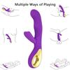 Waterproof Silicone Wave Messenger Massager - 1st & 2nd Gen, Vibrating AV Stick for Adults