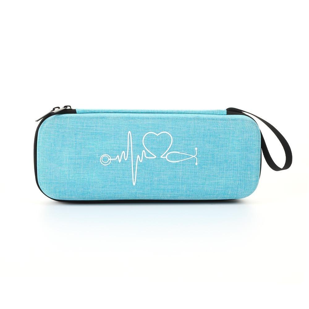 EVA Stethoscope Storage Bag Shockproof Emergency Bag Stethoscope Carrying Case  Office синий