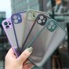 Coque de protection - E.F.CONNECTION - pour iPhone 13 Pro Max - Violet - Semi-rigide - Verre Trempé