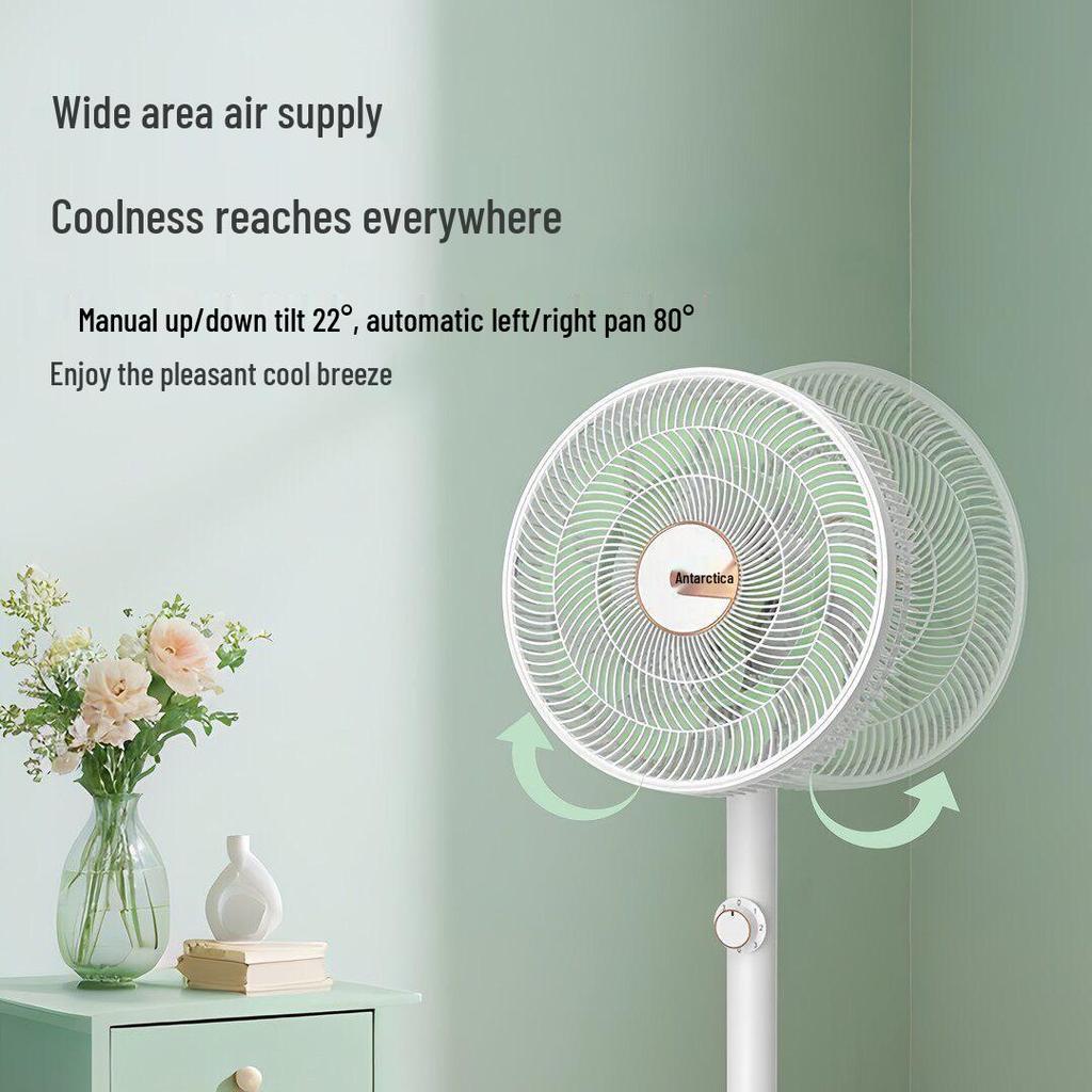 Ventilatore Elettrico da Tavolo e da Pavimento Nanji Ren - Vento Forte, Risparmio Energetico, Basso Rumore per Soggiorno