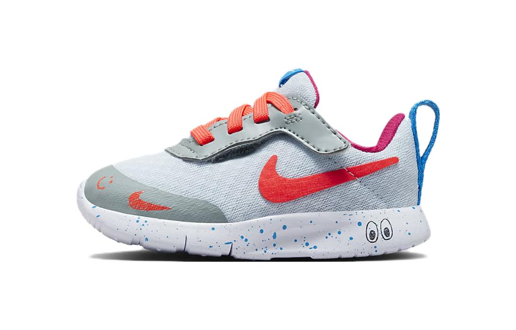 

Nike Tanjun EZ LIL Cushioning, Wear Resistant Low top Toddler Shoes Gray Orange Infant And Toddler FD5379-400 22