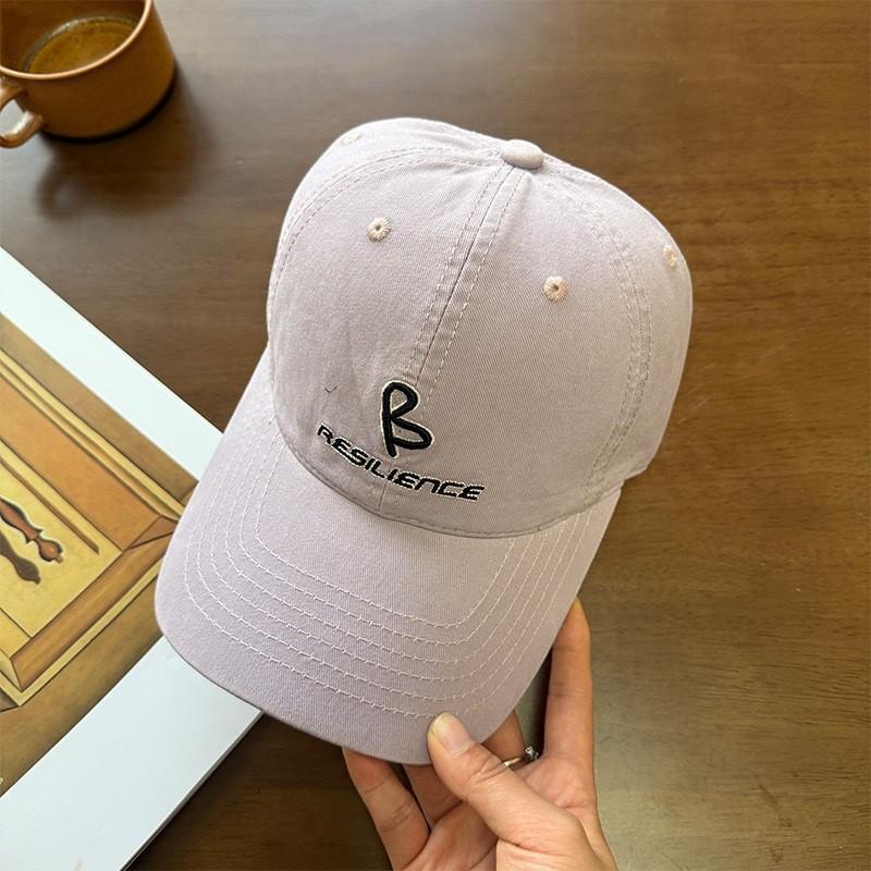 

New Letter Embroidered Baseball Cap For Women With Sun Protection And Breathability фіолетовий