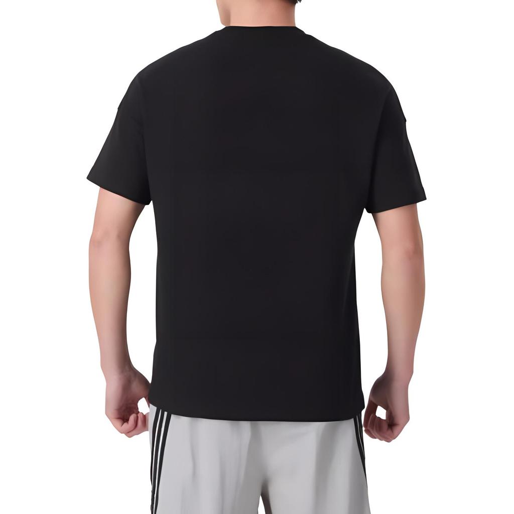 adidas SS25 M A SZN Minimalist Sports Casual Loose Breathable Short Sleeve T-Shirt Men Tops Black JY8565