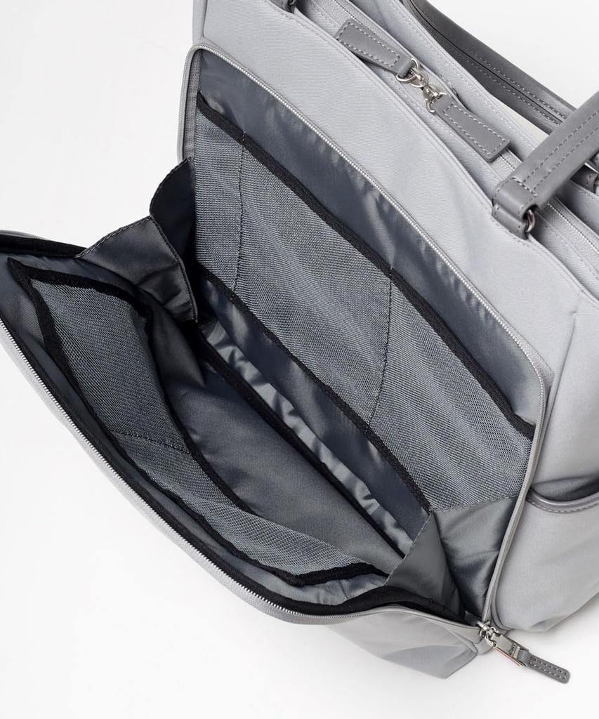 [ISIT] MyNavi 2024 Herren Wasserabweisende Tragetasche, Businesstasche, Passend für A4-Größen und 11-Zoll-Laptops, mit Setup-Funktion, Nein. 975721 (Grau)