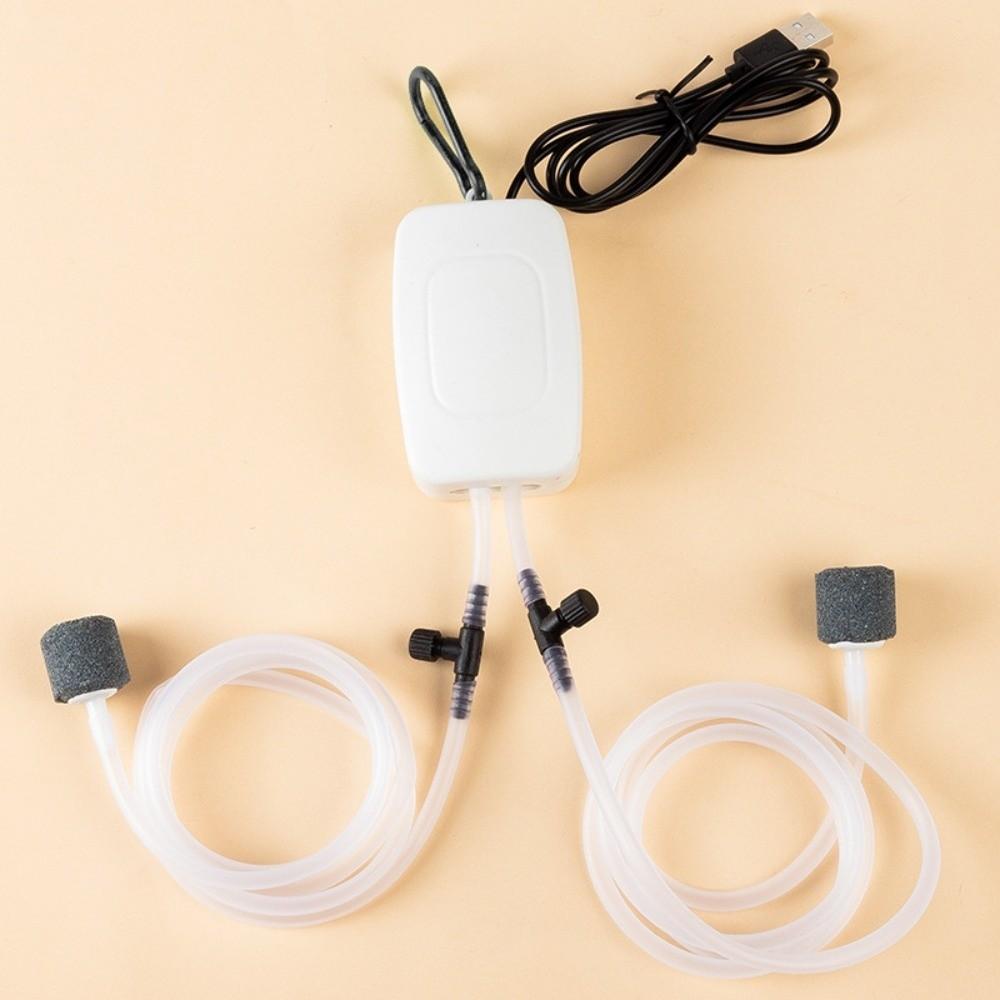 Mini-Aquarium-Sauerstoffpumpe Effizienter USB-Sauerstoffgeber Tragbarer Aquarium-Belüfter Fischzucht