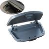 Cubierta de la Caja de Almacenamiento del Control Central del Salpicadero del Coche Accesorios para Chevrolet Cruze 2010-2015 Negro